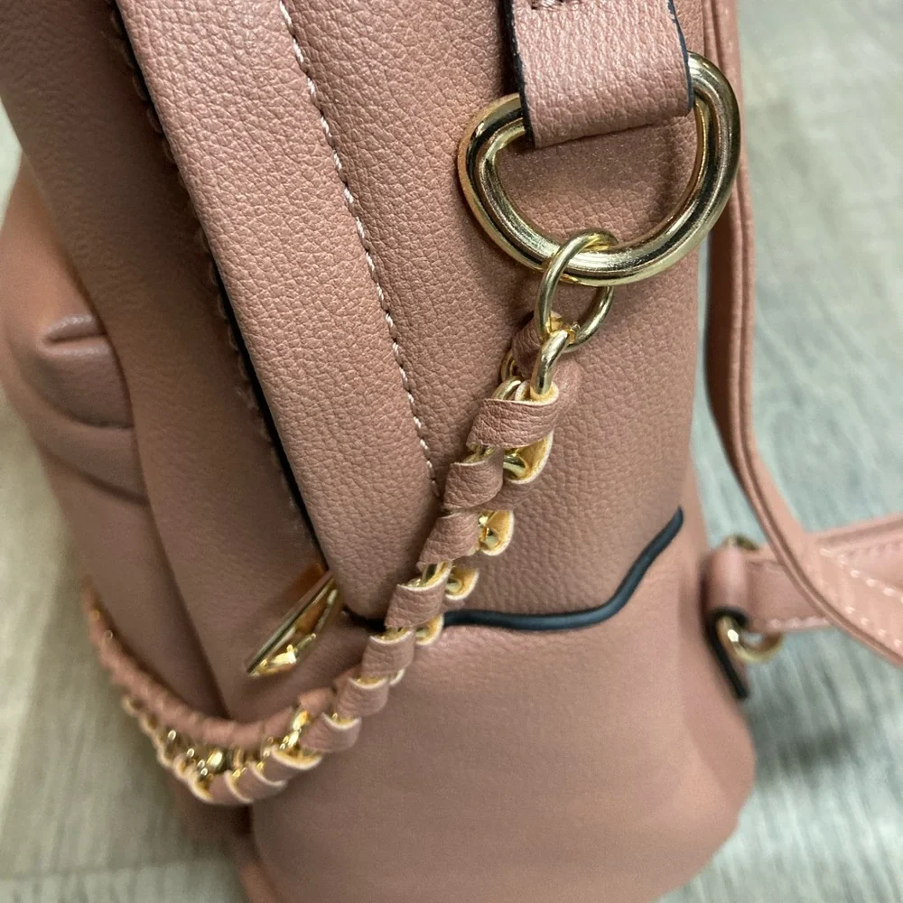 NWT-Alyssa Pink Mini Backpack